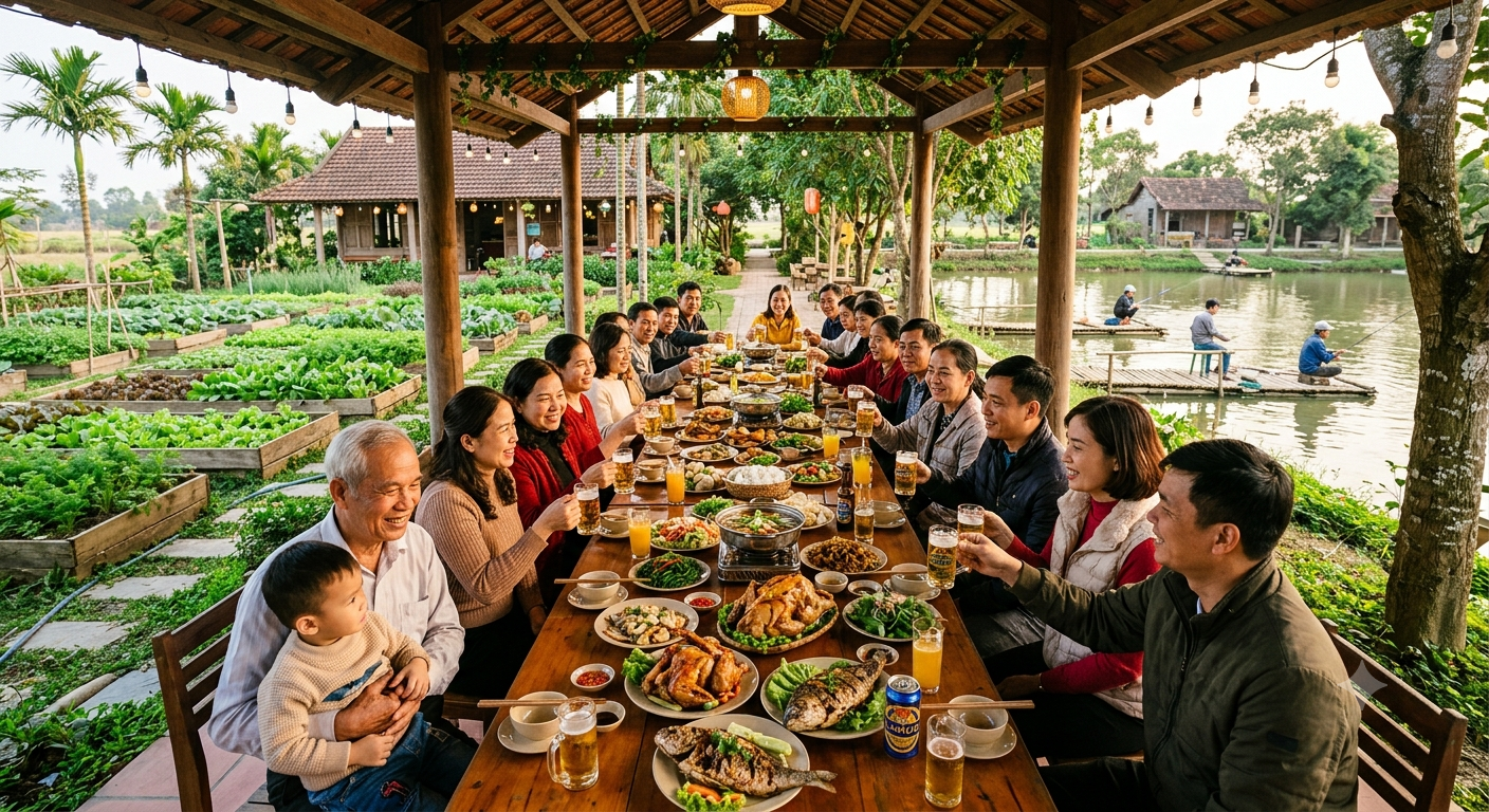 Ứng dụng thực tế cho các buổi họp mặt, liên hoan và sự kiện gia đình
